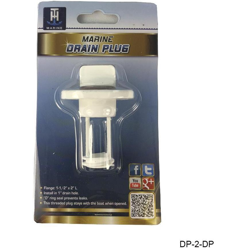 WHITE DRAIN PLUG
