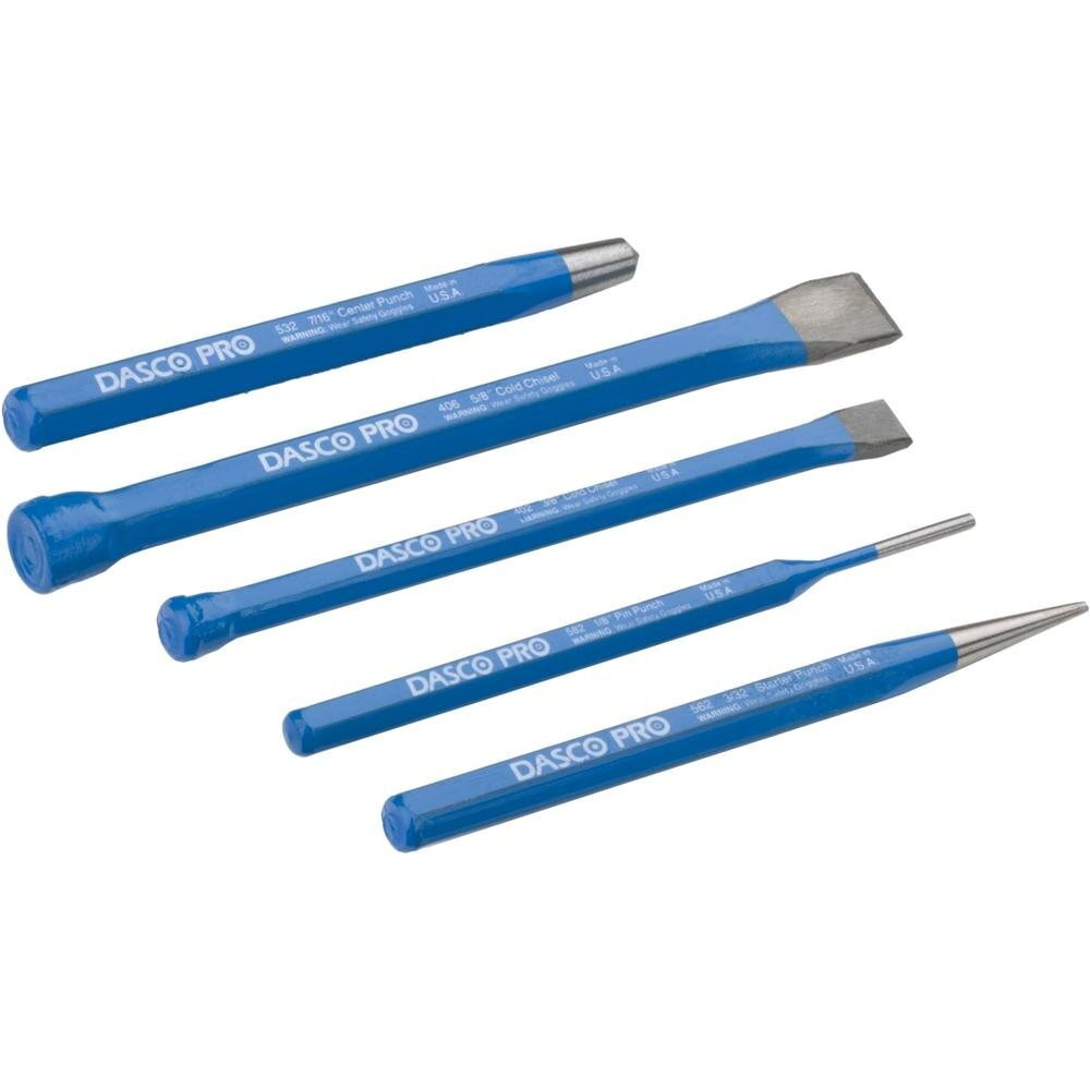PUNCH/CHISEL SET 5PC(Pack of 1)