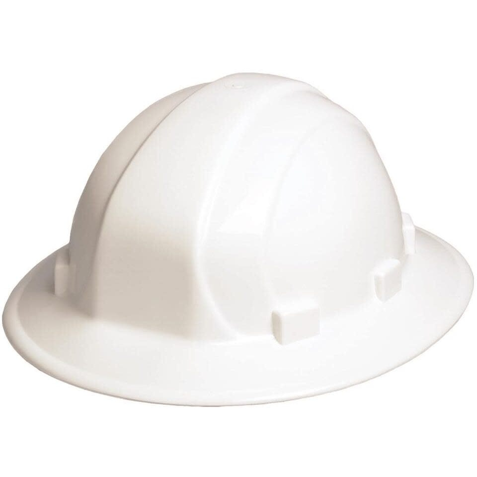 Full Brim White Hard Hat