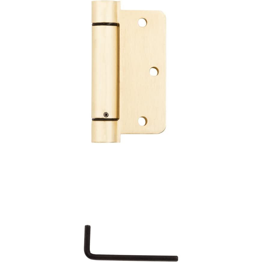 SPRING HINGE BRS 3-1/2IN (Pack of 1)