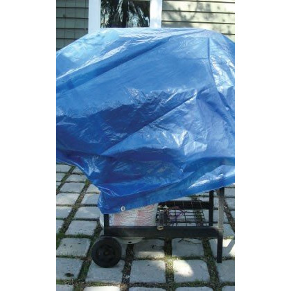 TARP BLU POLY MD 6X8' (Pack of 1)
