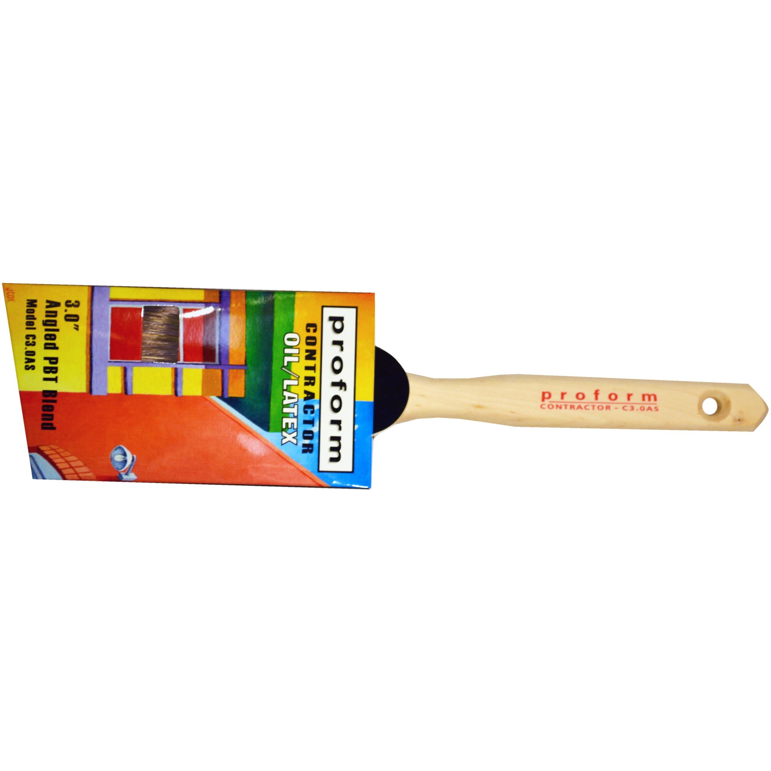 ANGLED PAINT BRUSH 3" (Pack of 1)