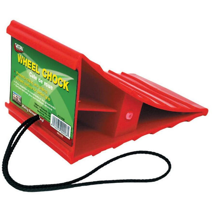WHEEL CHOCK  RED