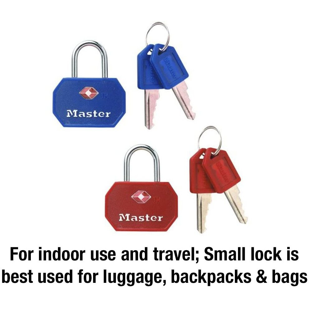 LUGGAGE LOCK TSA BLK (Pack of 1)