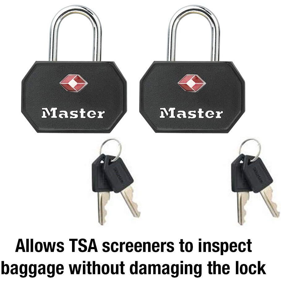 LUGGAGE LOCK TSA BLK (Pack of 1)