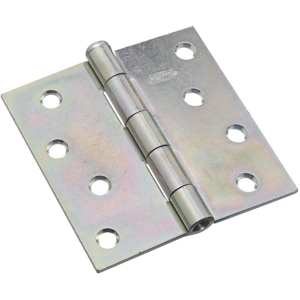 BROAD HINGE ZINC 4X4IN (Pack of 1)