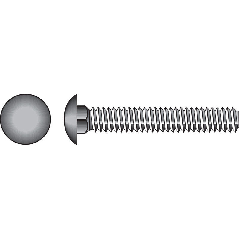 CARR SCREW Z 3/8X3 1/2 (Pack of 1)