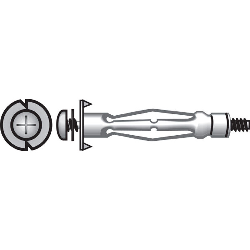 HOLLOW WALL ANCHOR 1/4S (Pack of 1)