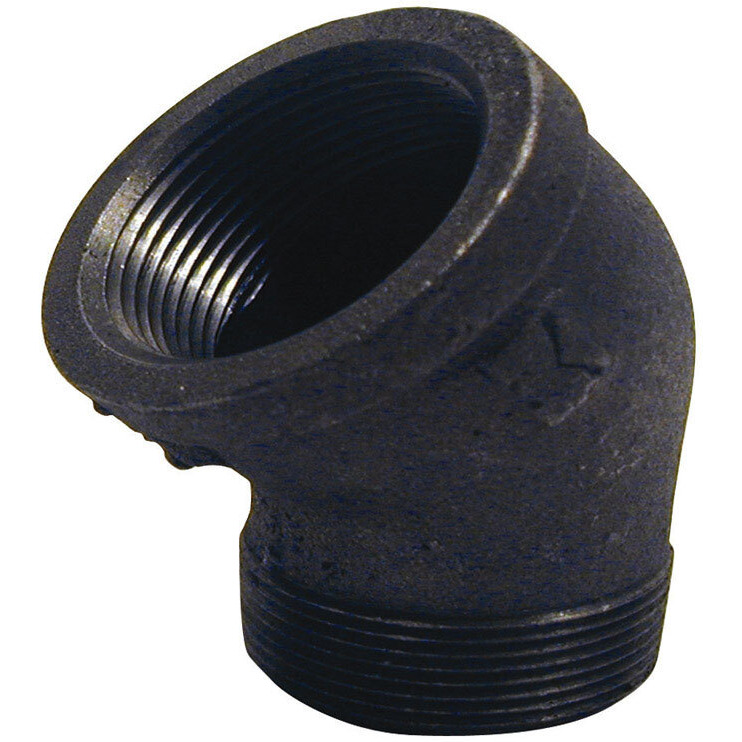 STREET ELBOW 45 2" BLK (Pack of 1)