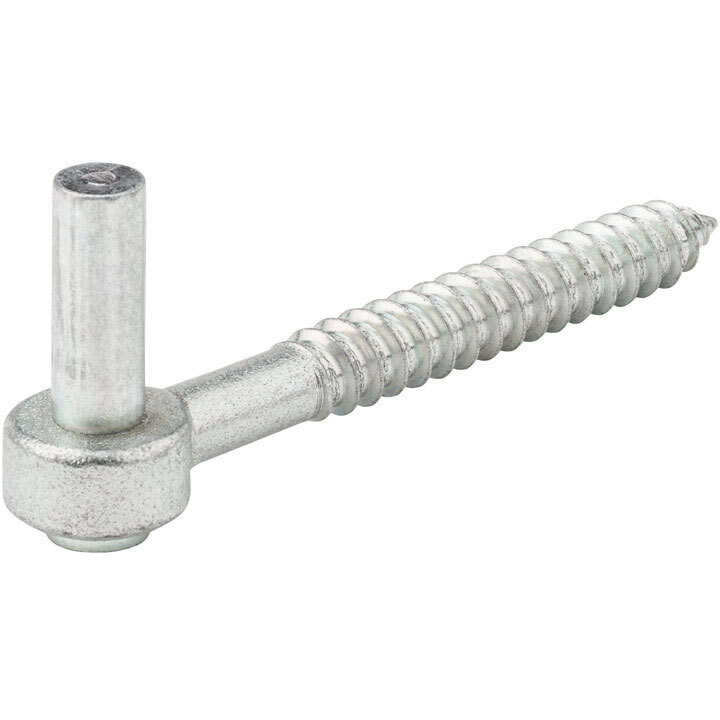 SCREW HOOK ZNC PLT1/2X4" (Pack of 1)