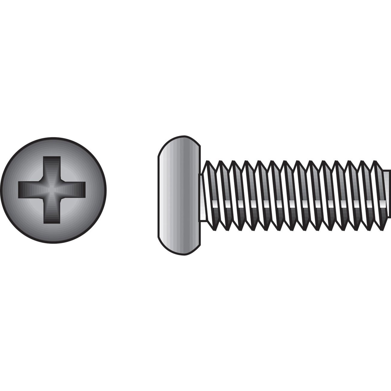 SCR MCH PH PN 6-32X1/2" (Pack of 1)