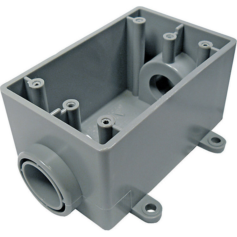 BOX OUTLET PVC FSC 3/4" (Pack of 1)