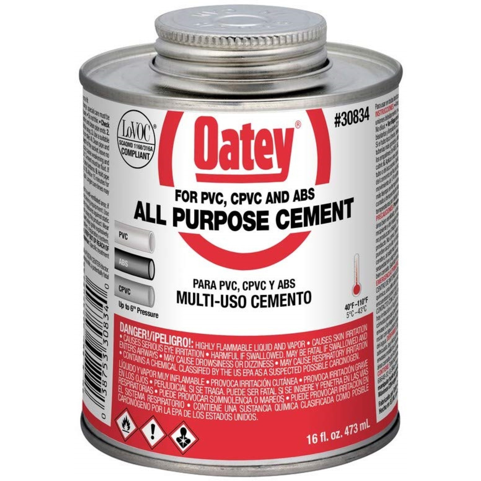 CEMENT PIPE ALL PURPOSE 16 OZ