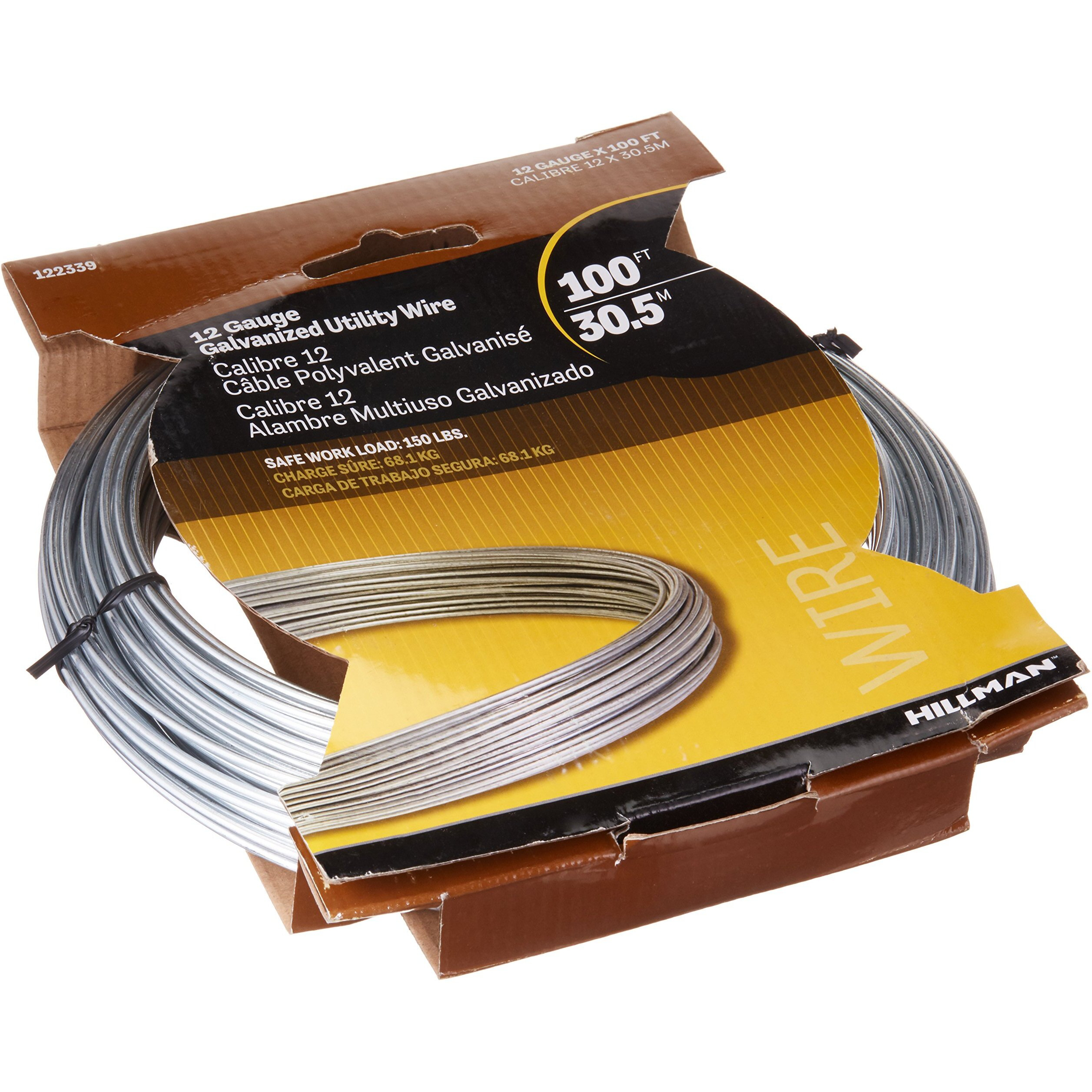 WIRE 12GA 100' GALV (Pack of 1)