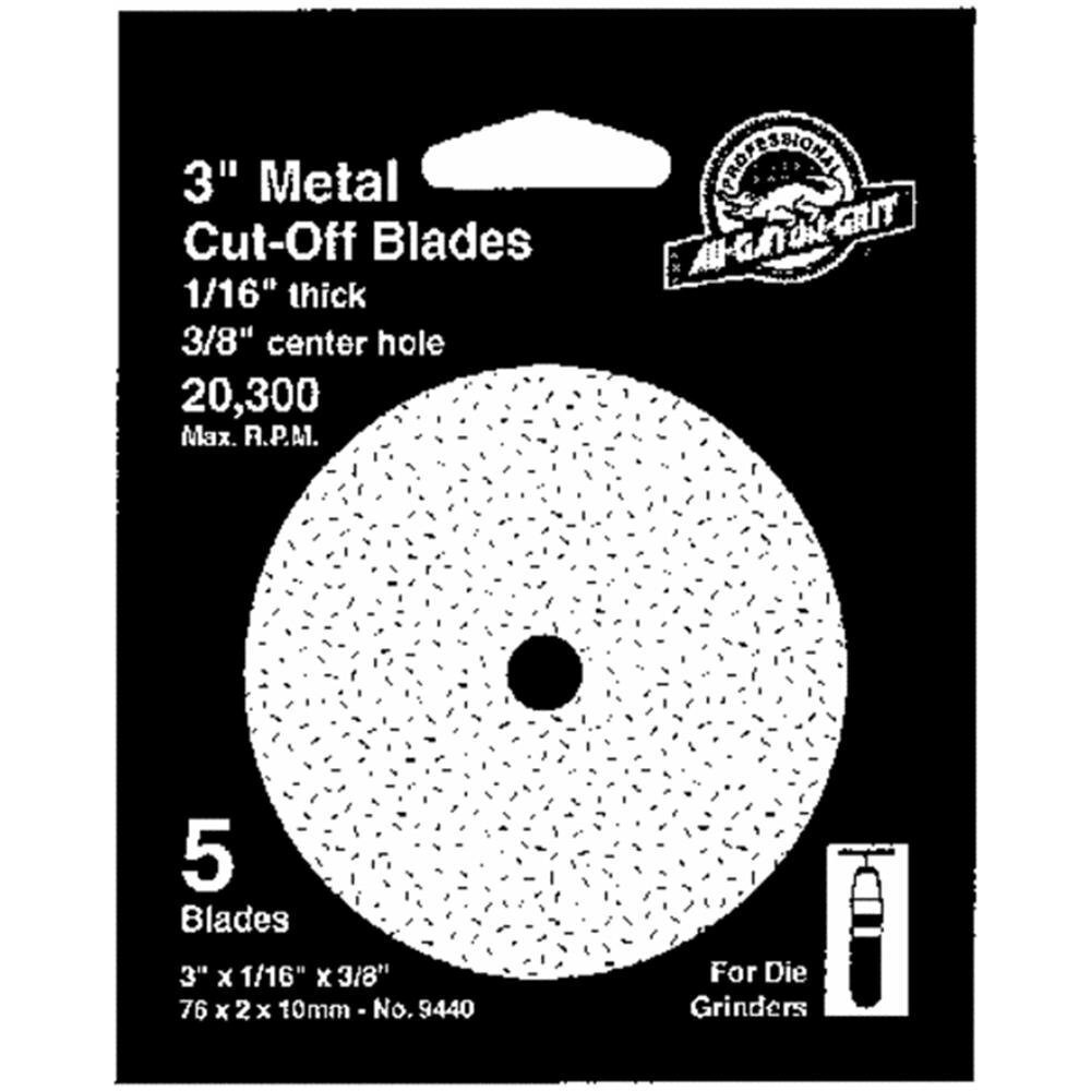 METAL CUT WHL 4X3/32X3/8 (Pack of 1)