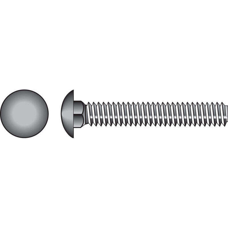 HDG CARR SCRW 1/2X3 (Pack of 1)