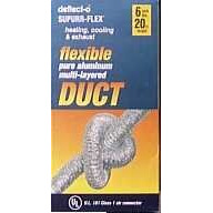 DUCT 6&quotX20' SUPRFLEX (Pack of 1)