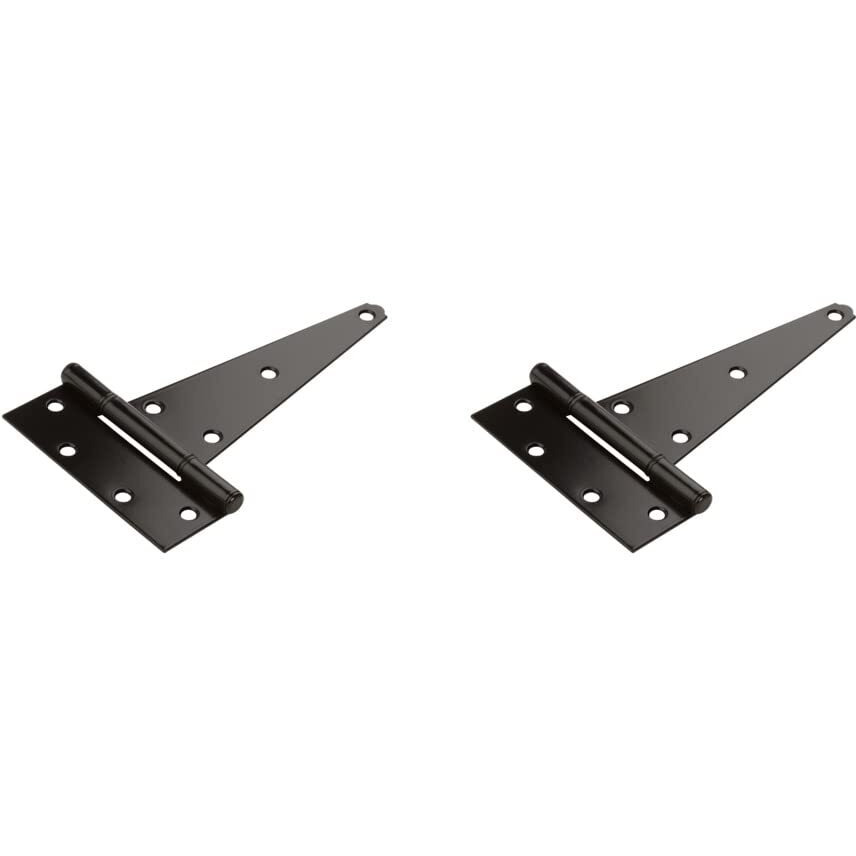 DOOR HINGE 8" BLK HD (Pack of 1)