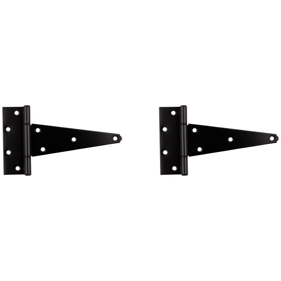 DOOR HINGE 8" BLK HD (Pack of 1)