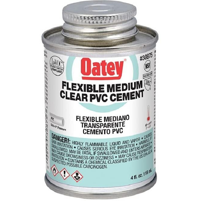 CEMENT PVC FLEX 4OZ. (Pack of 1)