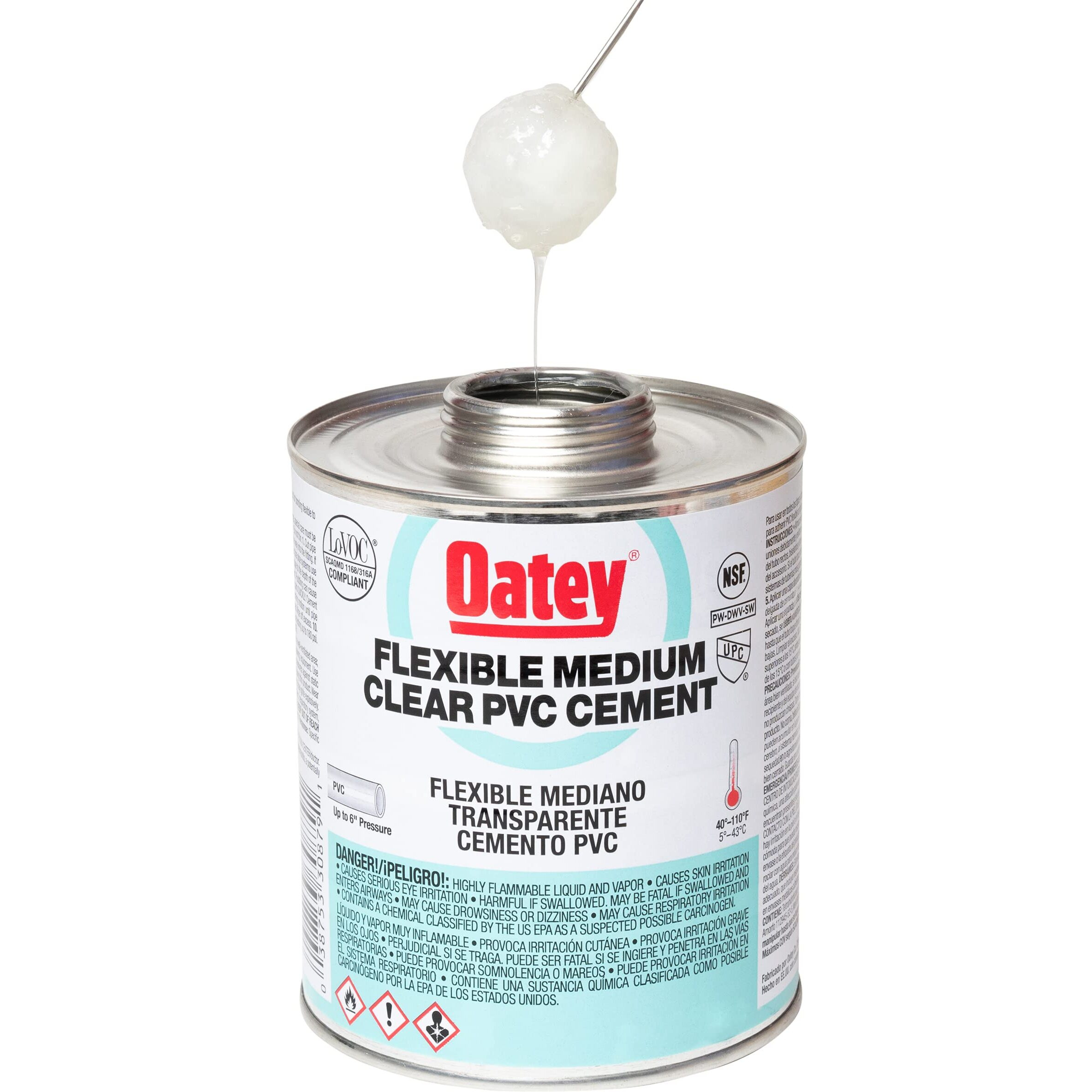 CEMENT PVC FLEX 4OZ. (Pack of 1)