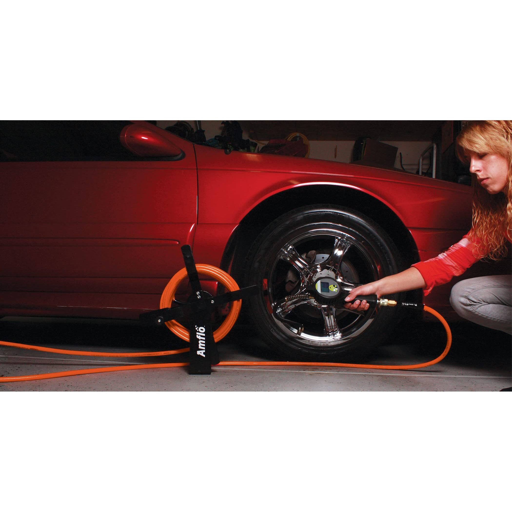 HOSE AIR 3/8&quotX100'ORANGE (Pack of 1)