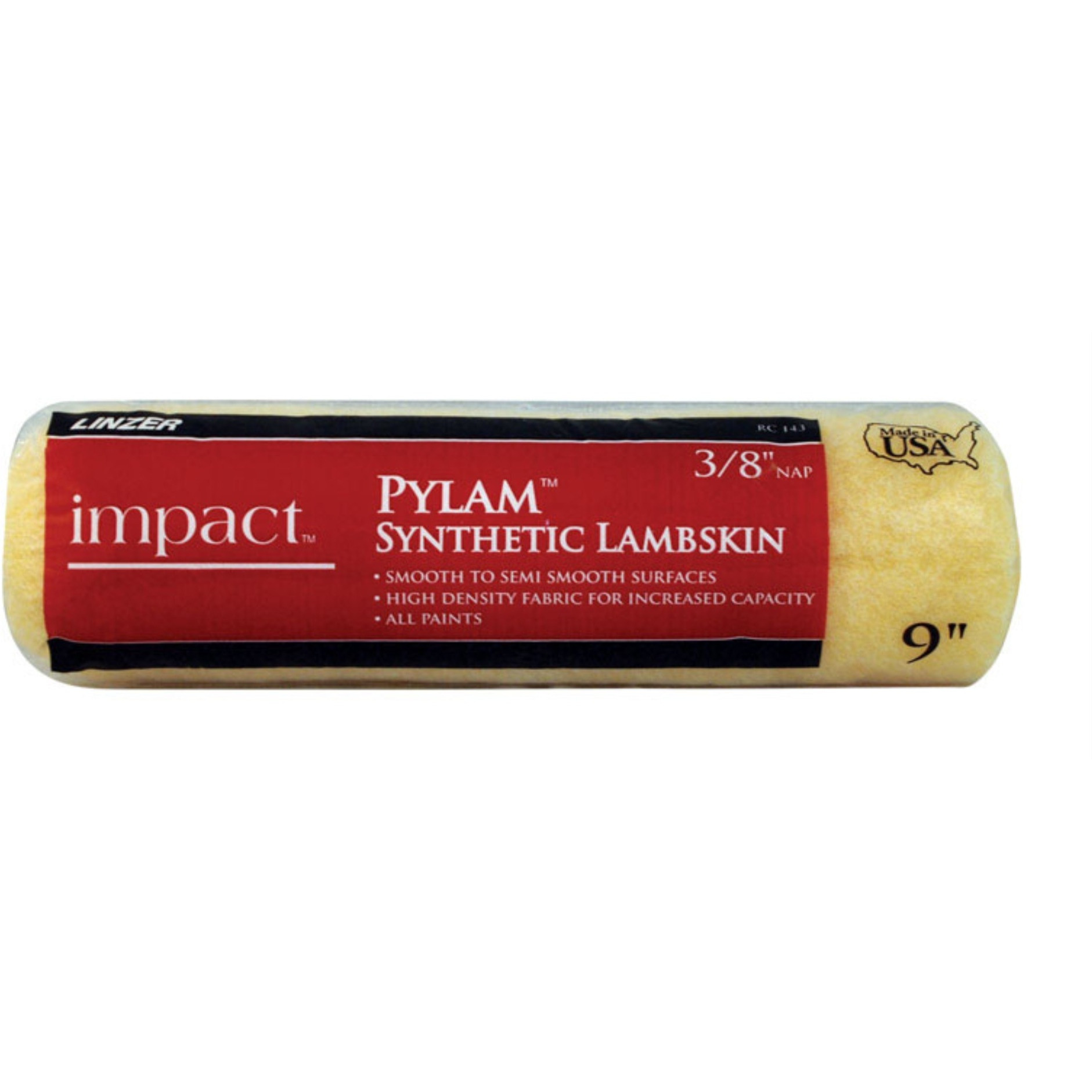 ROLLER CVR PYLAM 3/8"&quotNAP (Pack of 12)