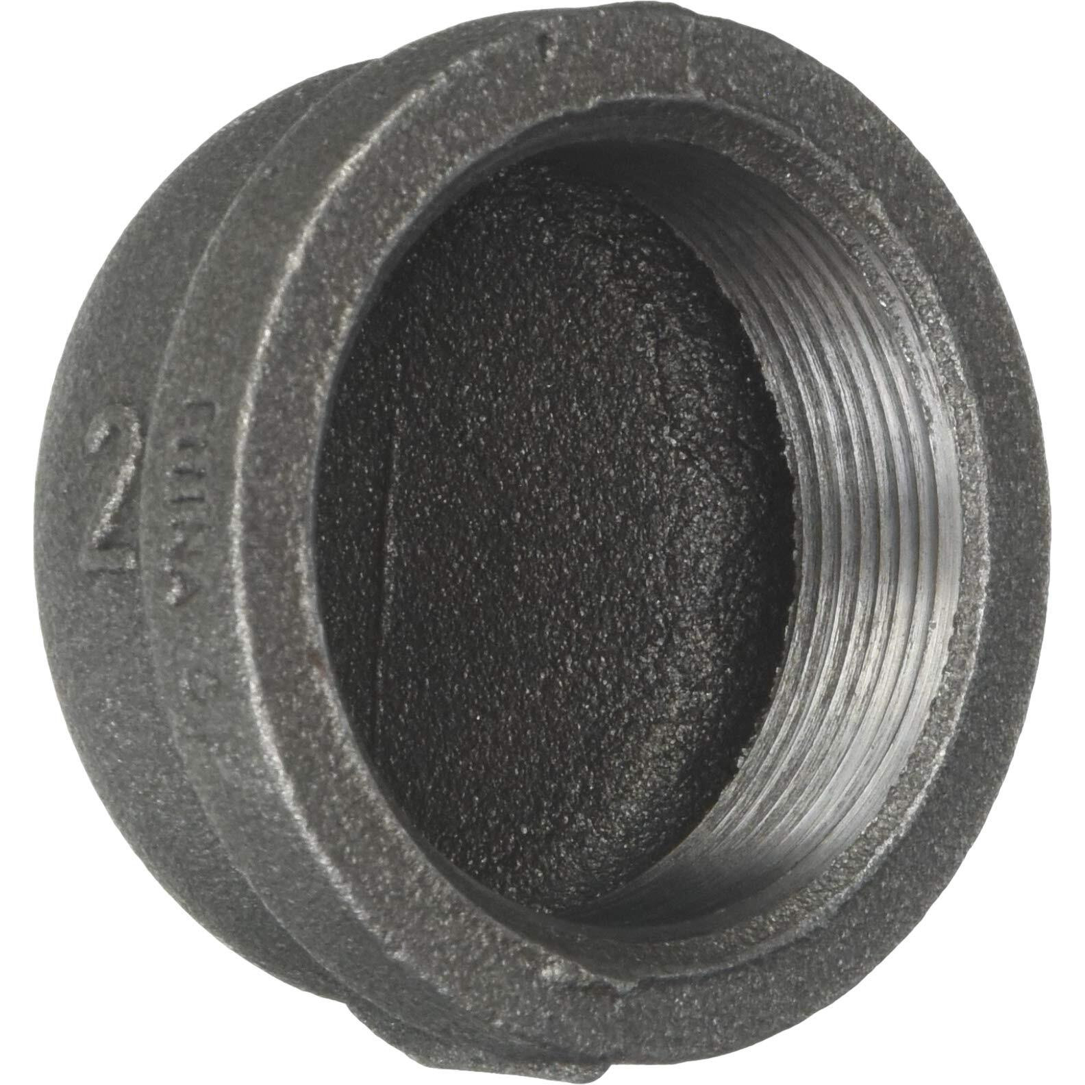 CAP 2" BLACK (Pack of 1)