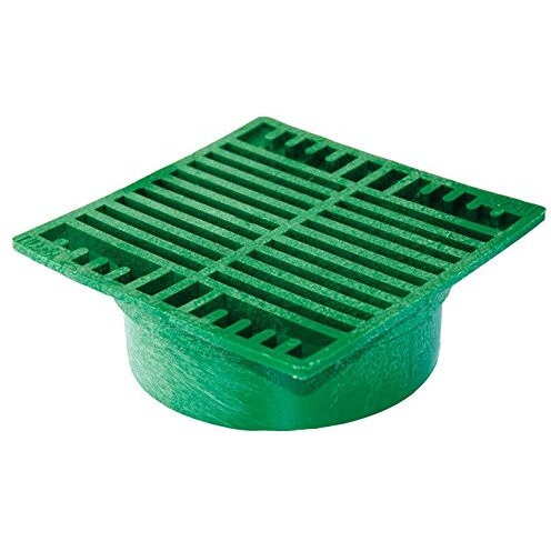 HVY DTY GRATE SQ 7" GRN (Pack of 1)