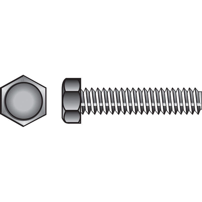 HEX TAP BOLT5/16X2.5 100 (Pack of 1)
