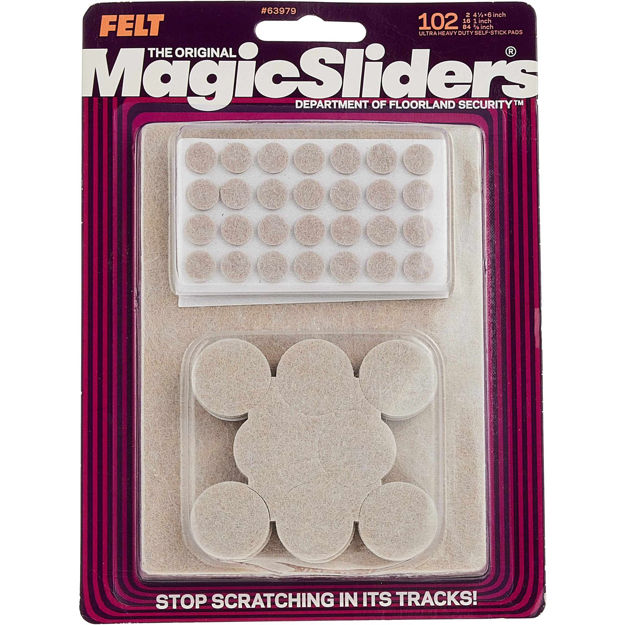 PAD FELT AST OAT10 (Pack of 1)