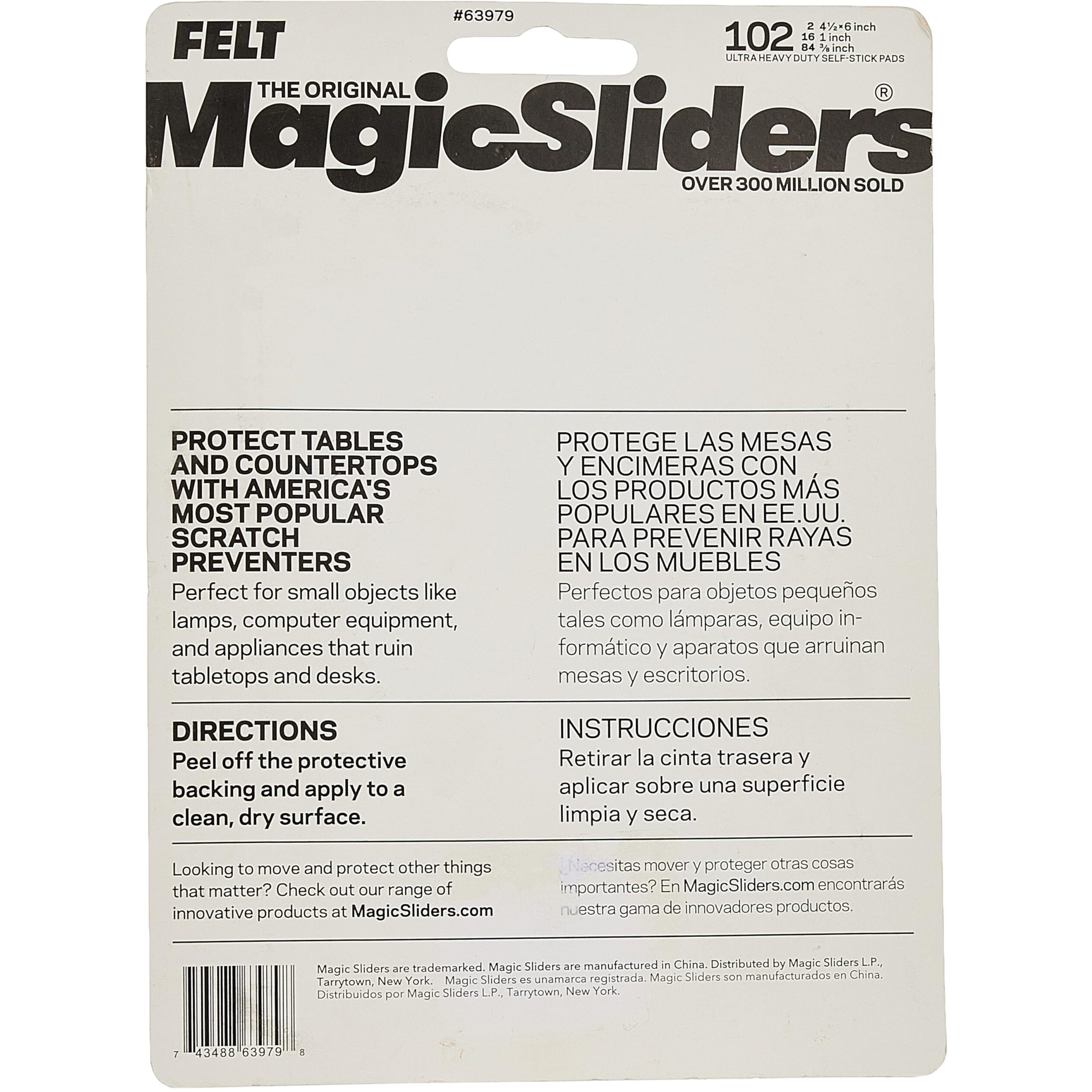 PAD FELT AST OAT10 (Pack of 1)