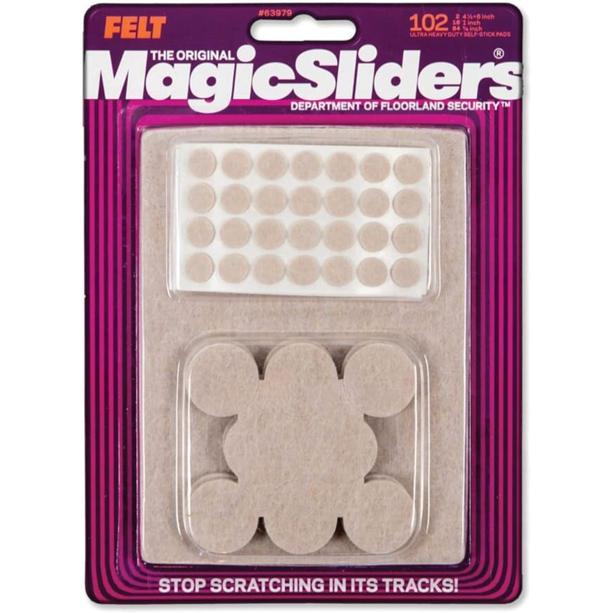 PAD FELT AST OAT10 (Pack of 1)