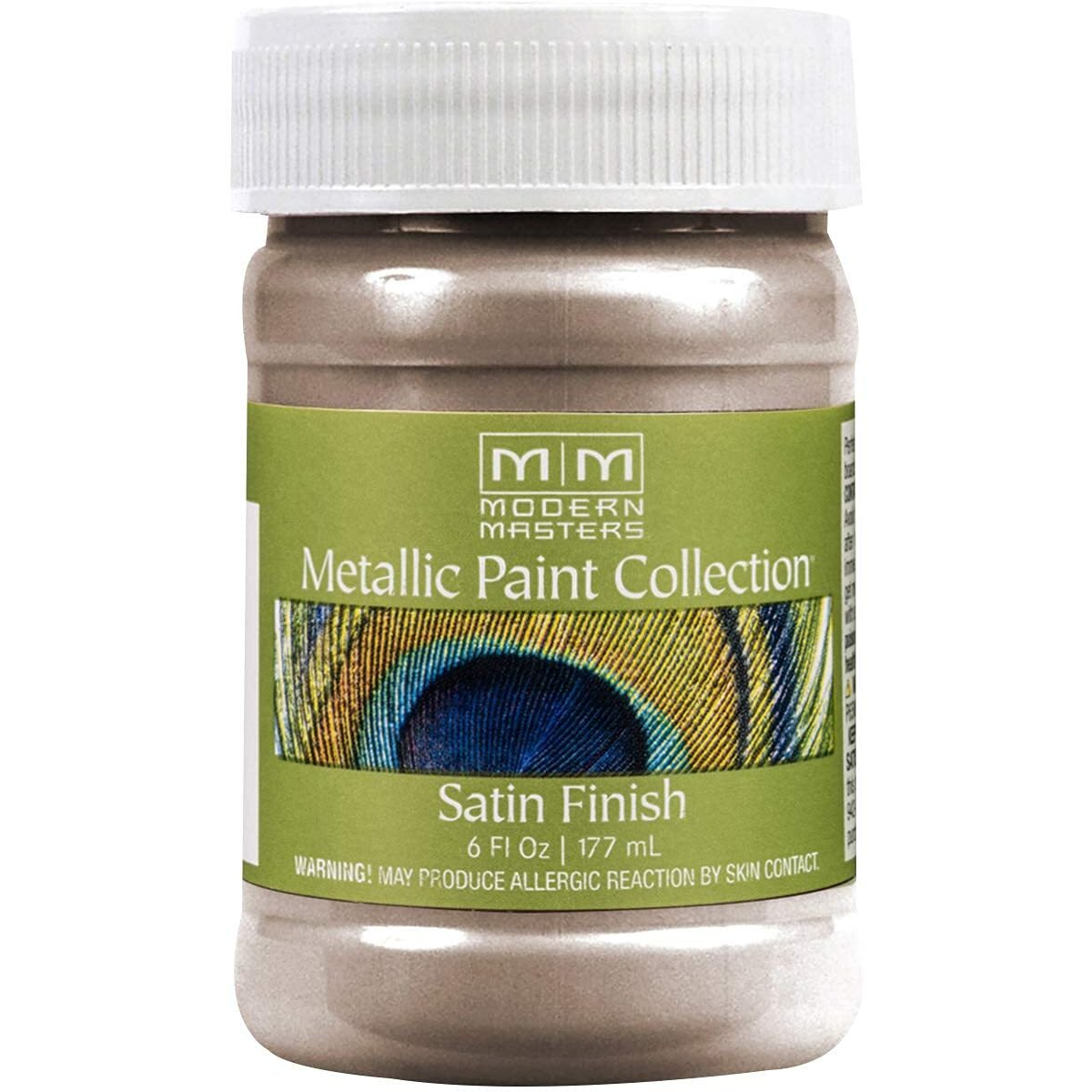 PAINT MTLC WARM SLV 6OZ (Pack of 1)