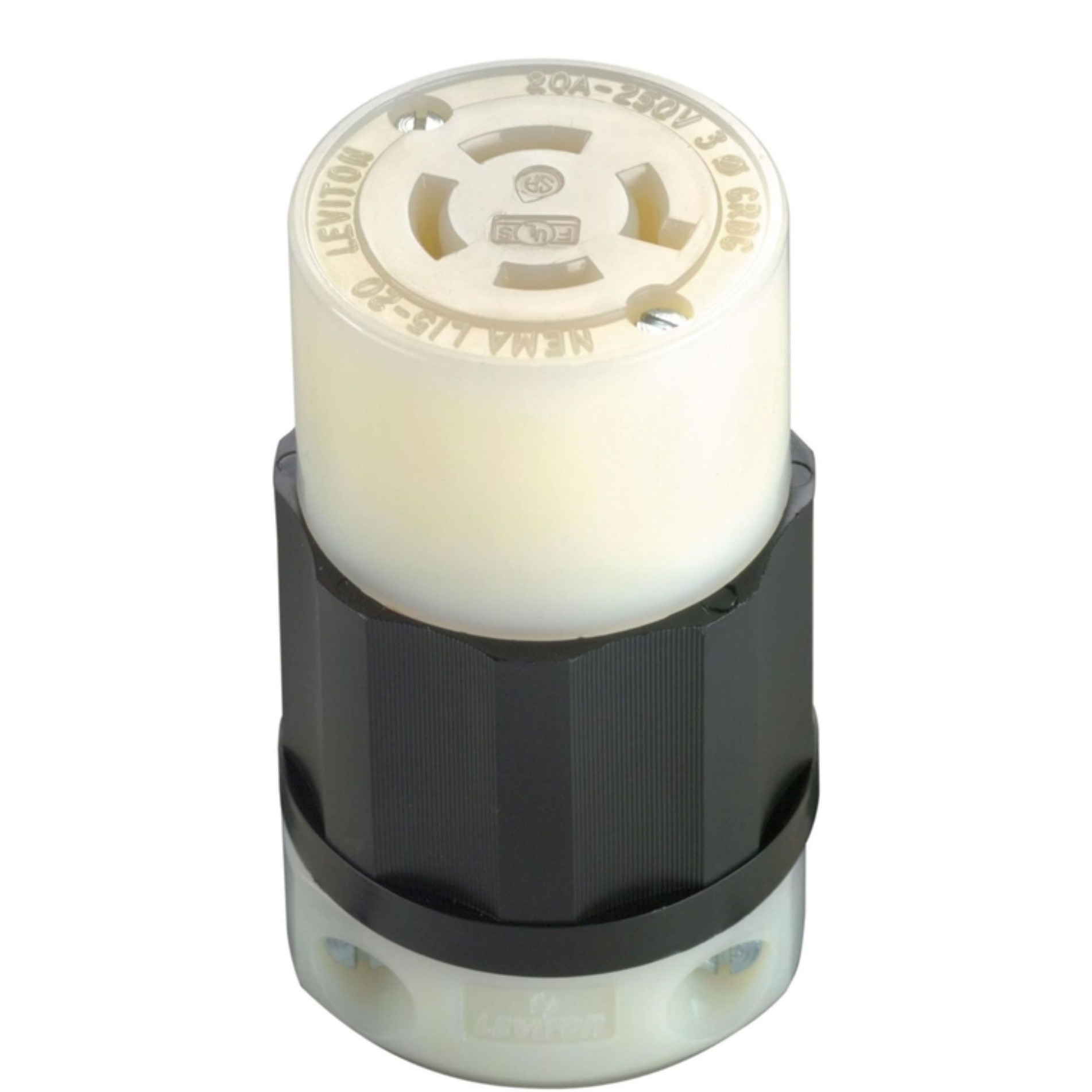 CONNECTR GROUND BLK/WHT (Pack of 1)