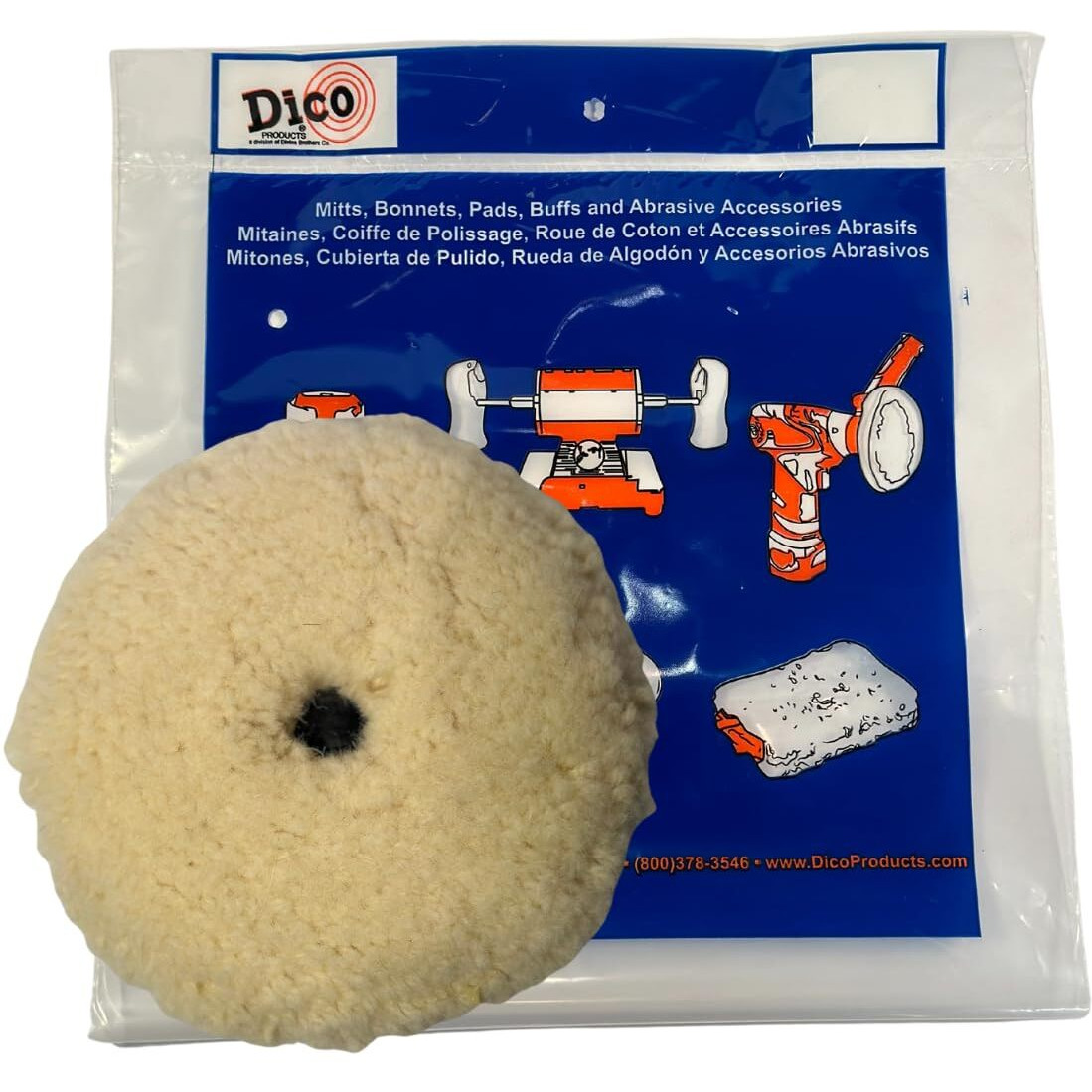 MANDREL COMPOUND PAD 6" (Pack of 1)