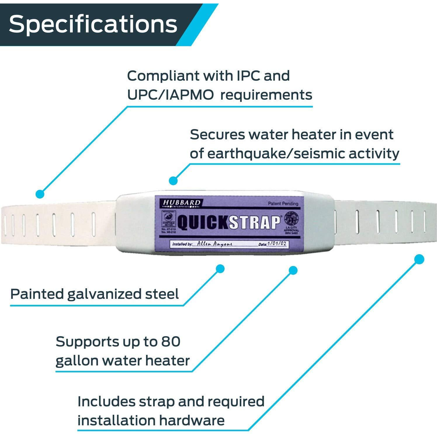 WTR HTR RESTRAINT DELUXE (Pack of 1)