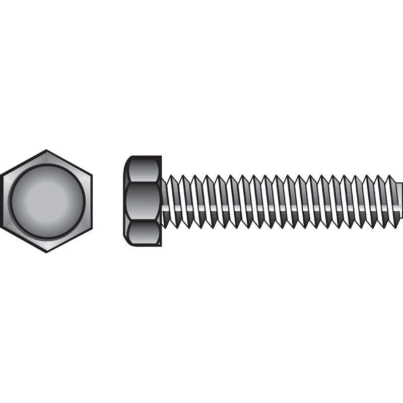 HEX TAP BOLT 1/2X6 BX25 (Pack of 1)