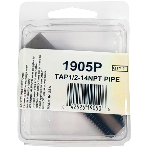 PIPE TAPR TAP 1/2"-14NPT (Pack of 1)