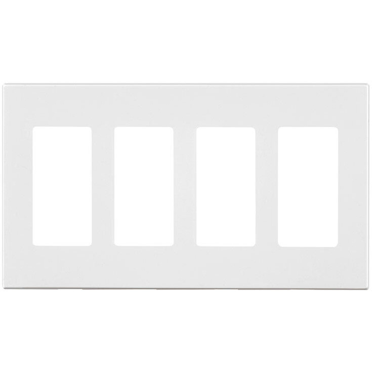 DECR SCRWLS WALLPLT WH4G (Pack of 1)