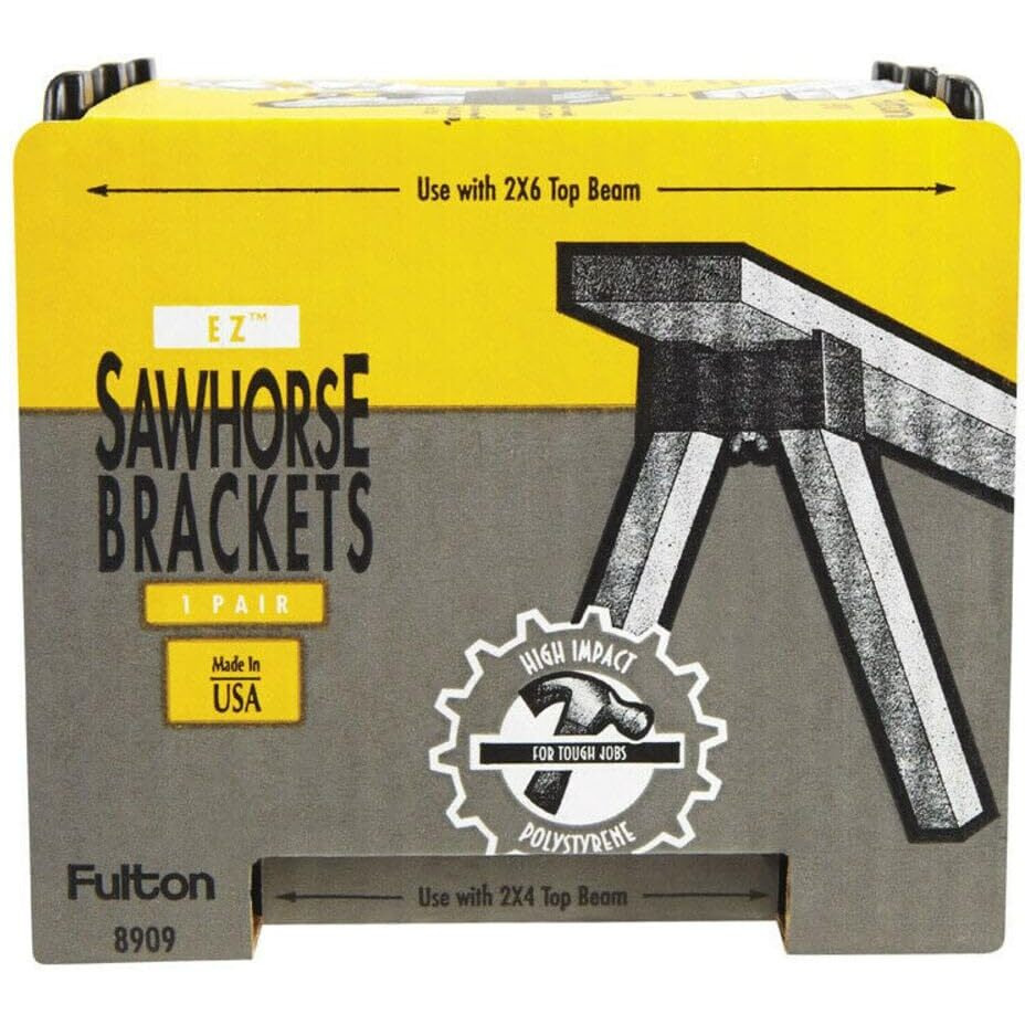 SAWHORSE BRCKT PLSTC BX2 (Pack of 1)