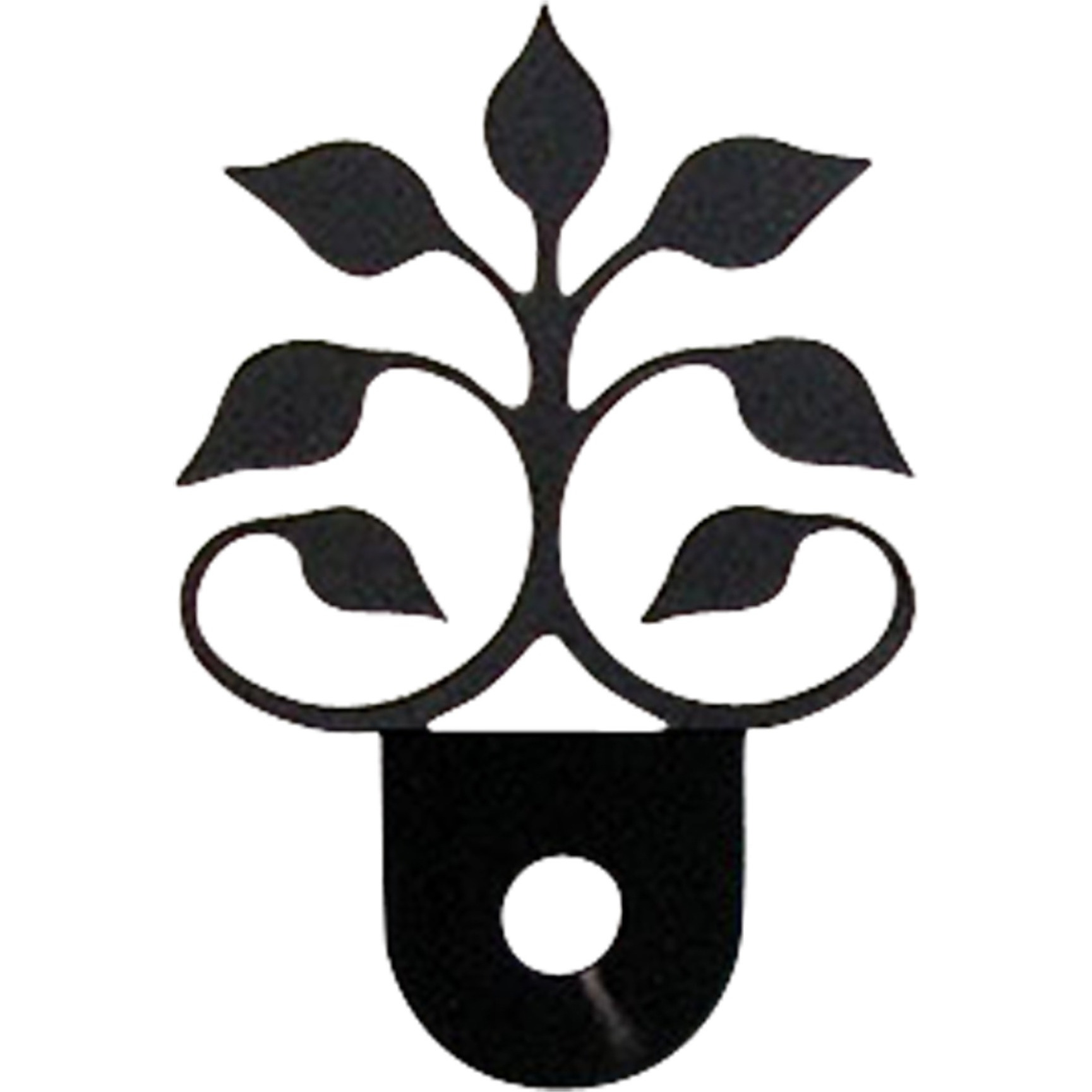 Leaf Fan - Cabinet Door Silhouette