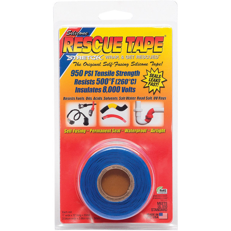 RESCUE TAPE 1" X 12' BLU (Pack of 1)