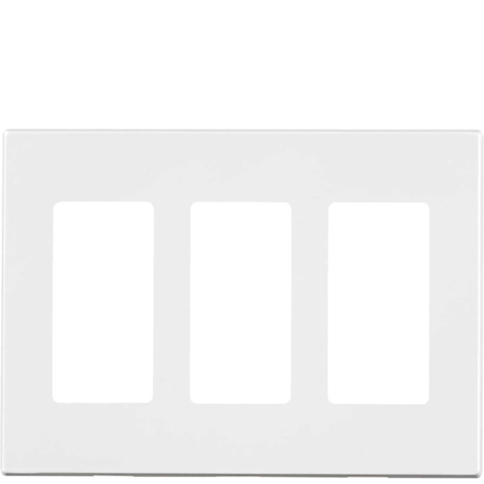 SCRWLS WALPLT WHT 3GANG (Pack of 1)