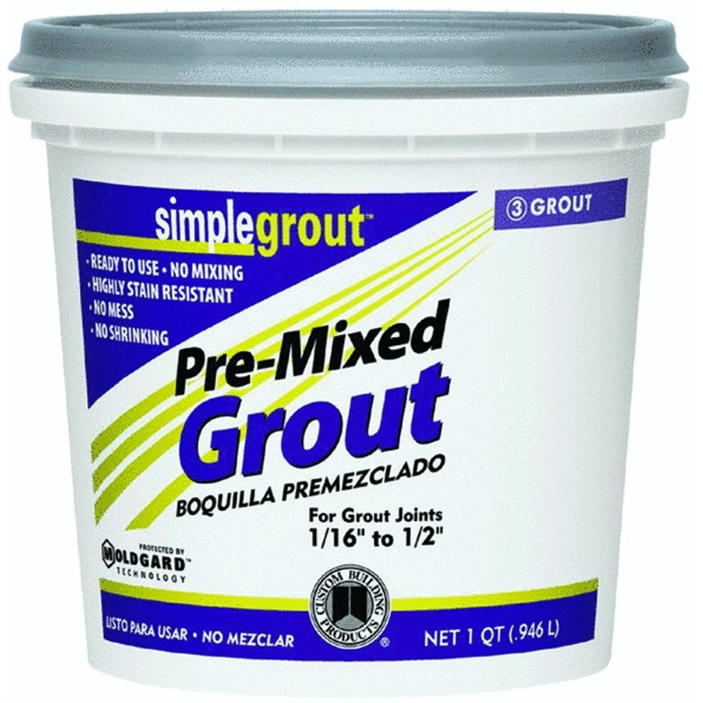PRE-MIX GROUT BRTWHT QT(Pack of 1)