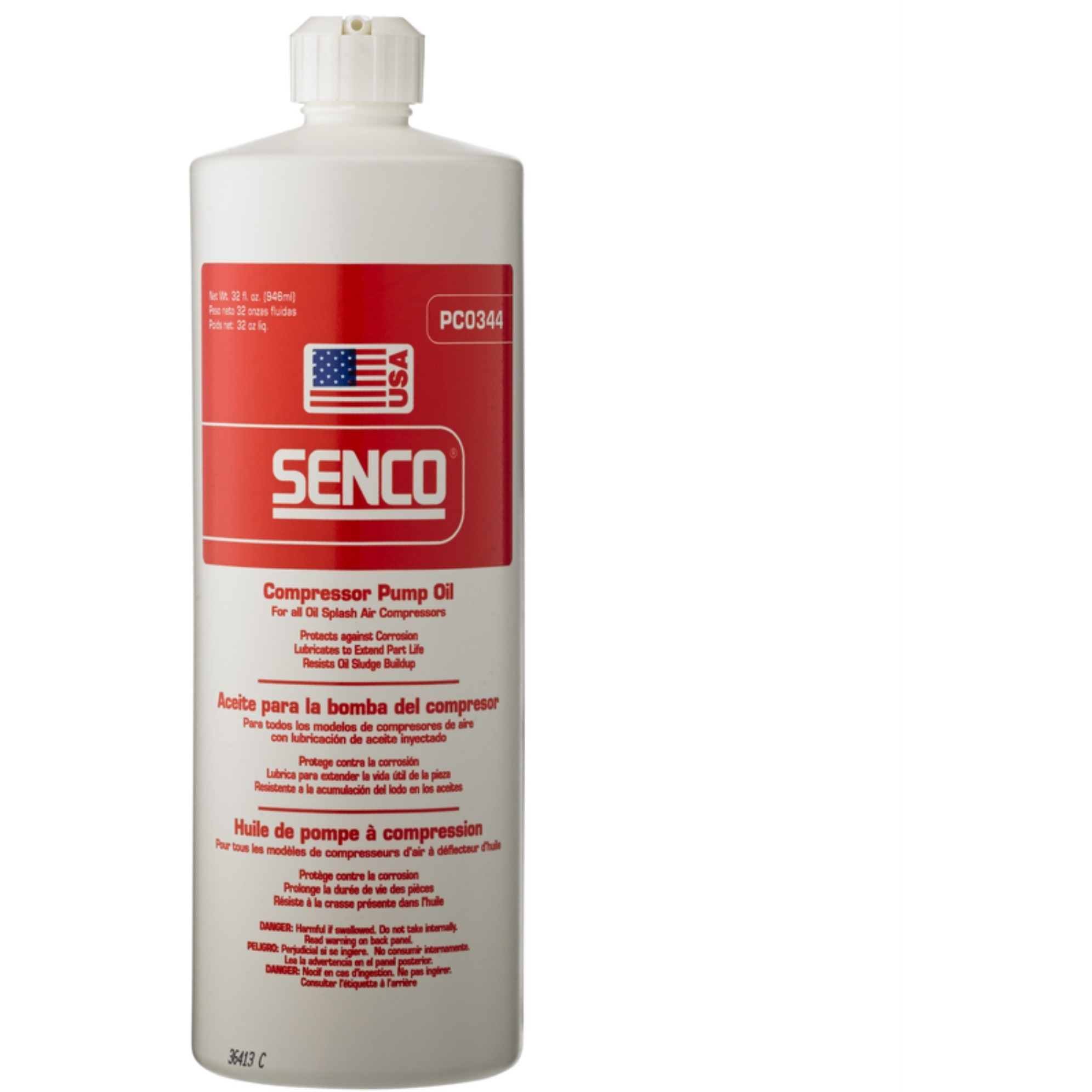 COMPRESSOR PUMP OIL 32OZ (Pack of 1)