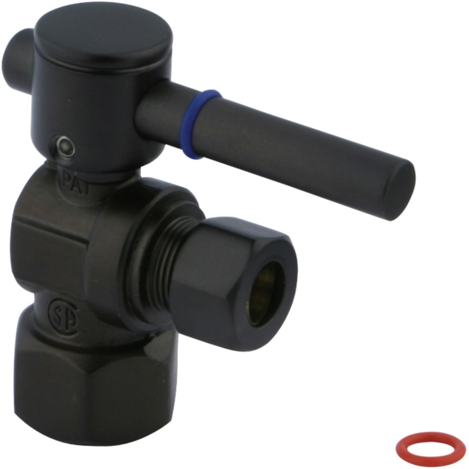 Fauceture CC43105DL Quarter Turn Valves (1/2-Inch FIP X 3/8-Inch O.D. Compression), Oil Rubbed Bronze