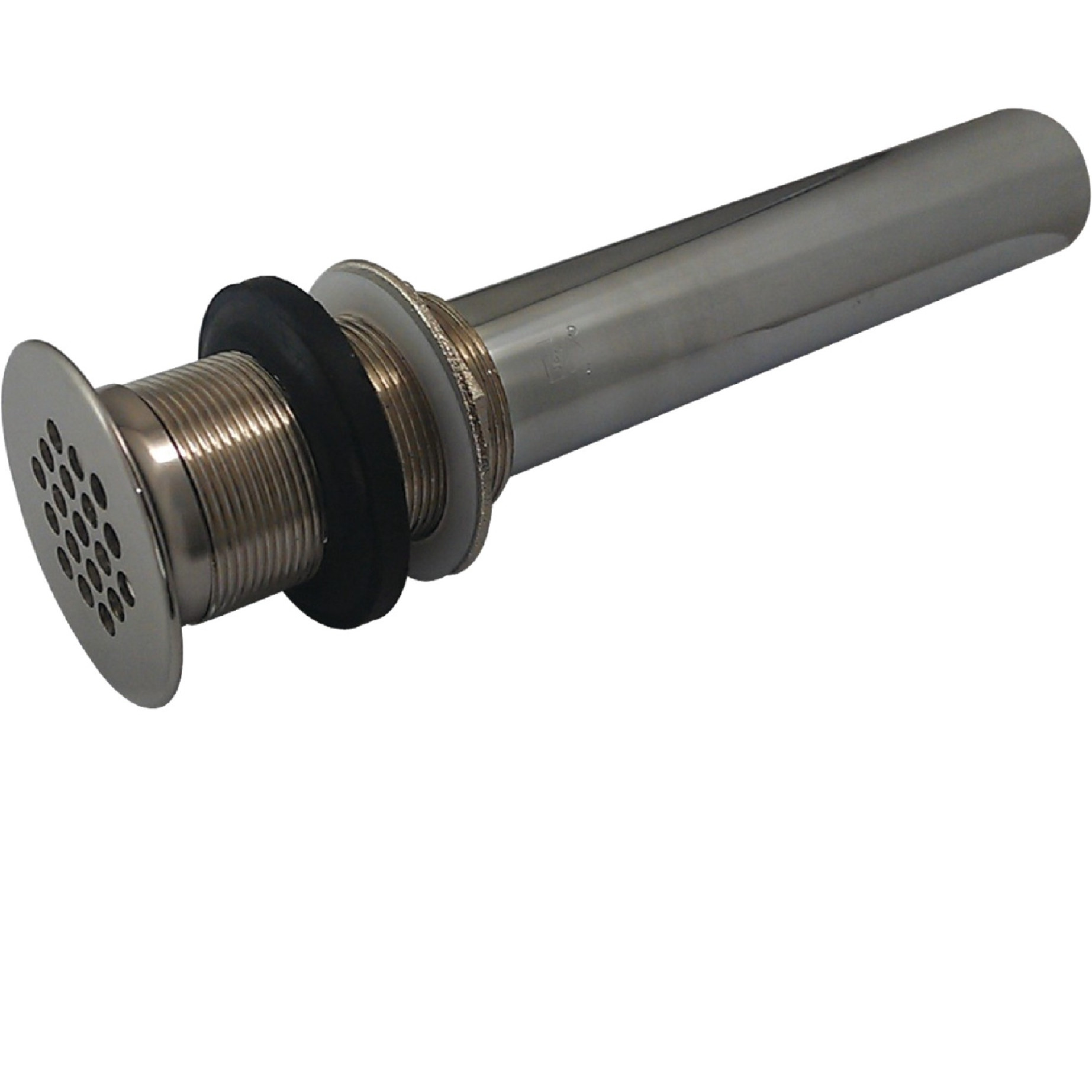 Kingston Brass KB4008 19-Hole Grid Drain without Overflow, 17 Gauge, Brushed Nickel