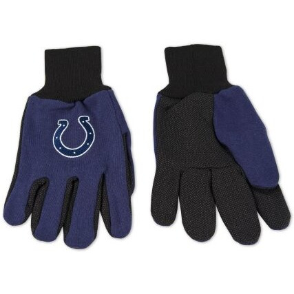 Indianapolis Colts Two Tone Adult Size Gloves