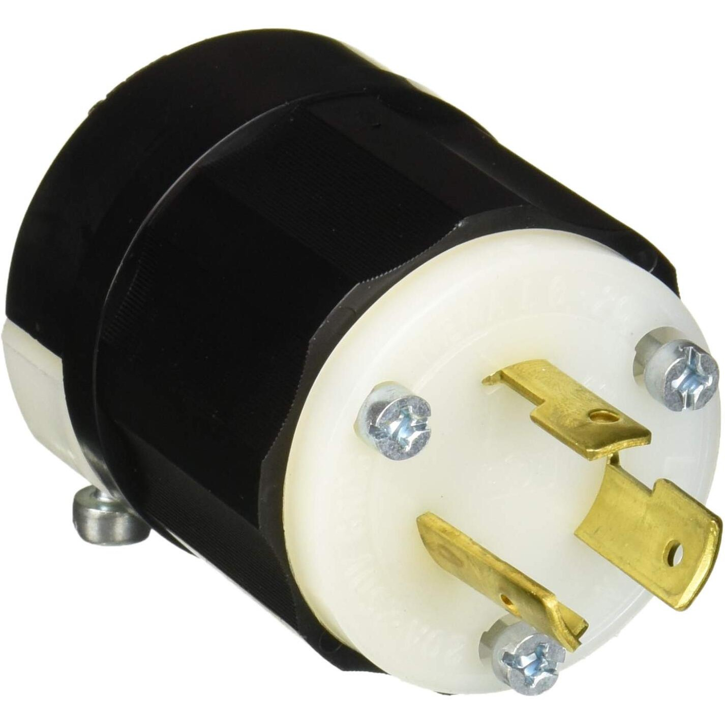 PLUG TURNLOK 3W 20A 250V (Pack of 1)